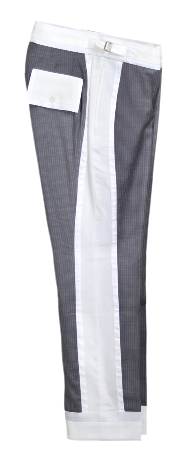 Grey Pinstripe Tux