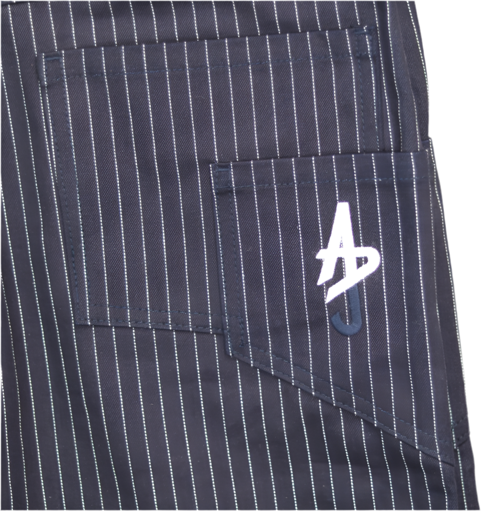 Pinstripe Denim Trouser