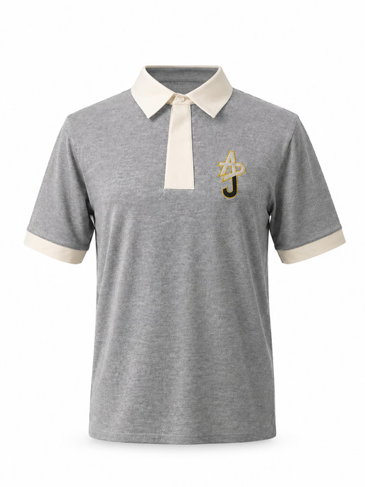 ADJ POLO-Gray/Ivory