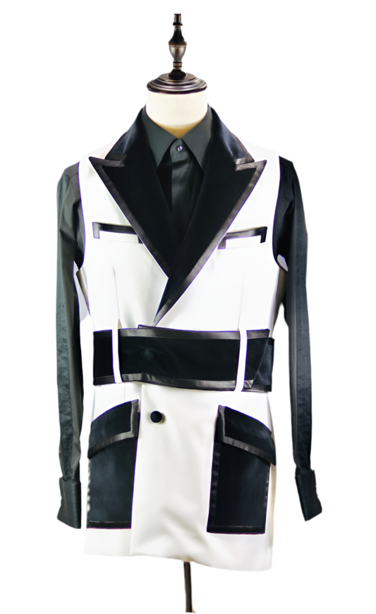 Off-White Sleeveless Jacket