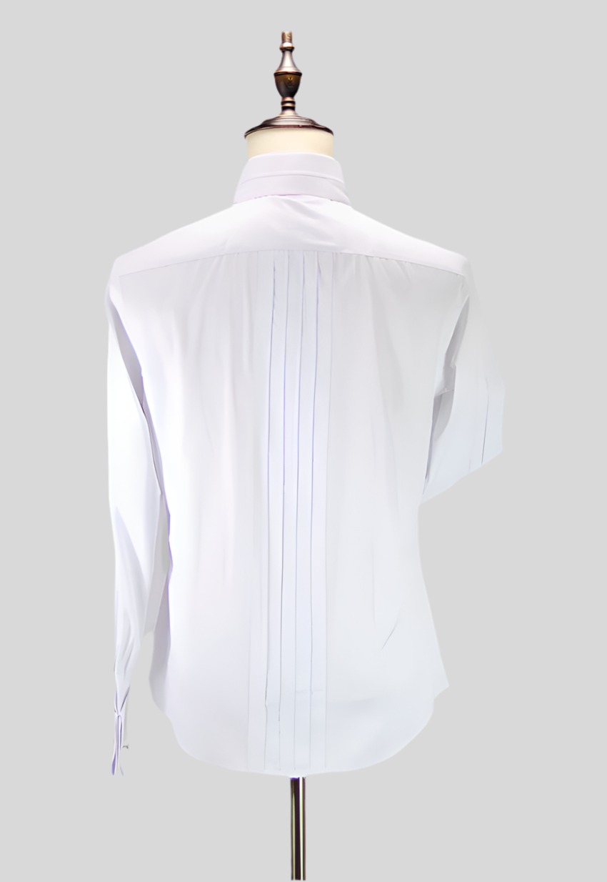 Dennard Pleated French Shirt