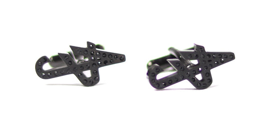 Black Crystal ADJ Cufflinks