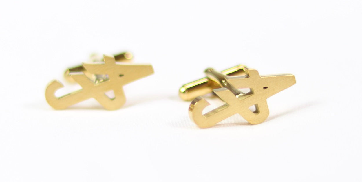 Gold ADJ Cufflinks