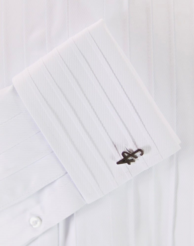 Dennard Pleated French Shirt