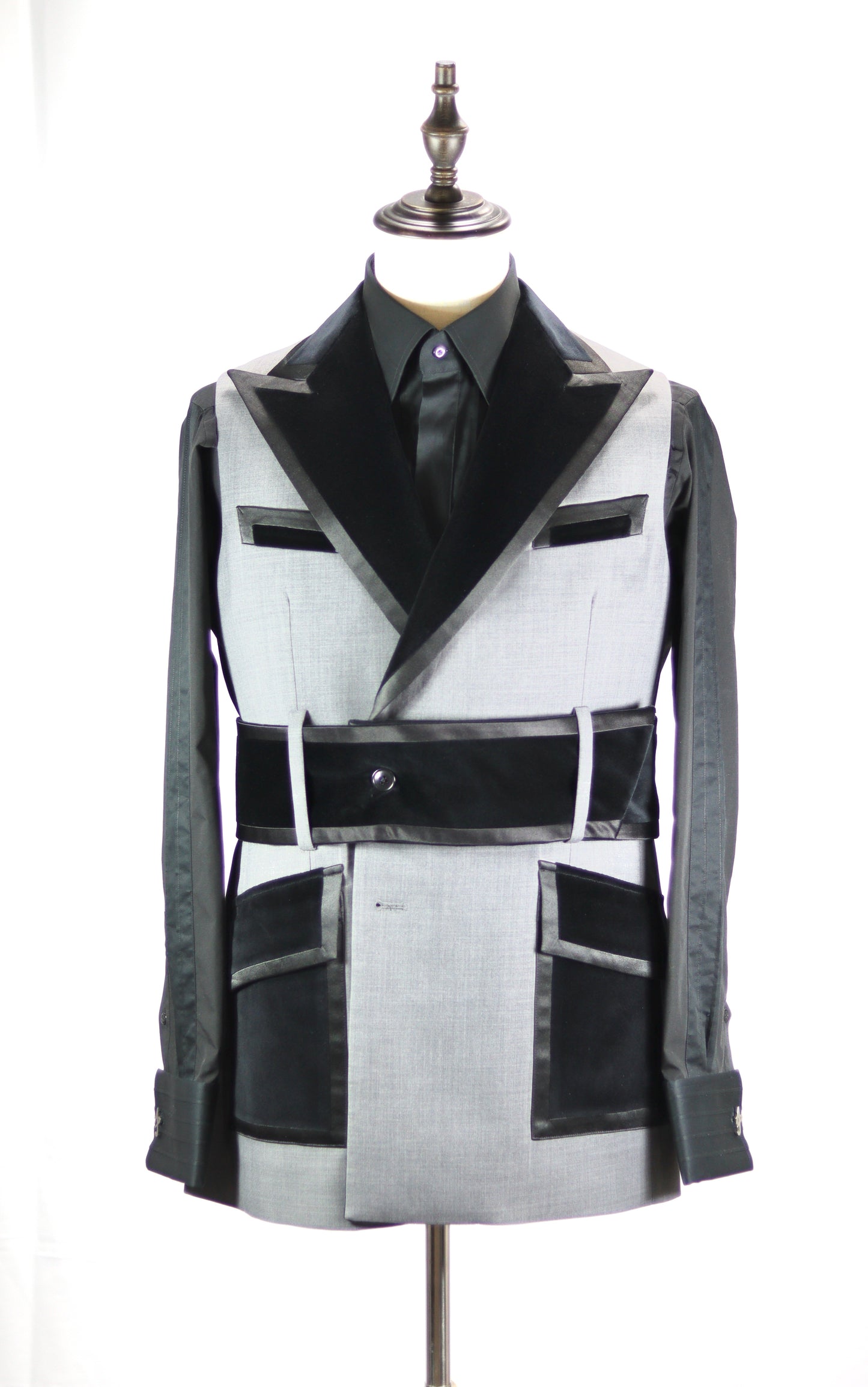 Grey Sleeveless Jacket