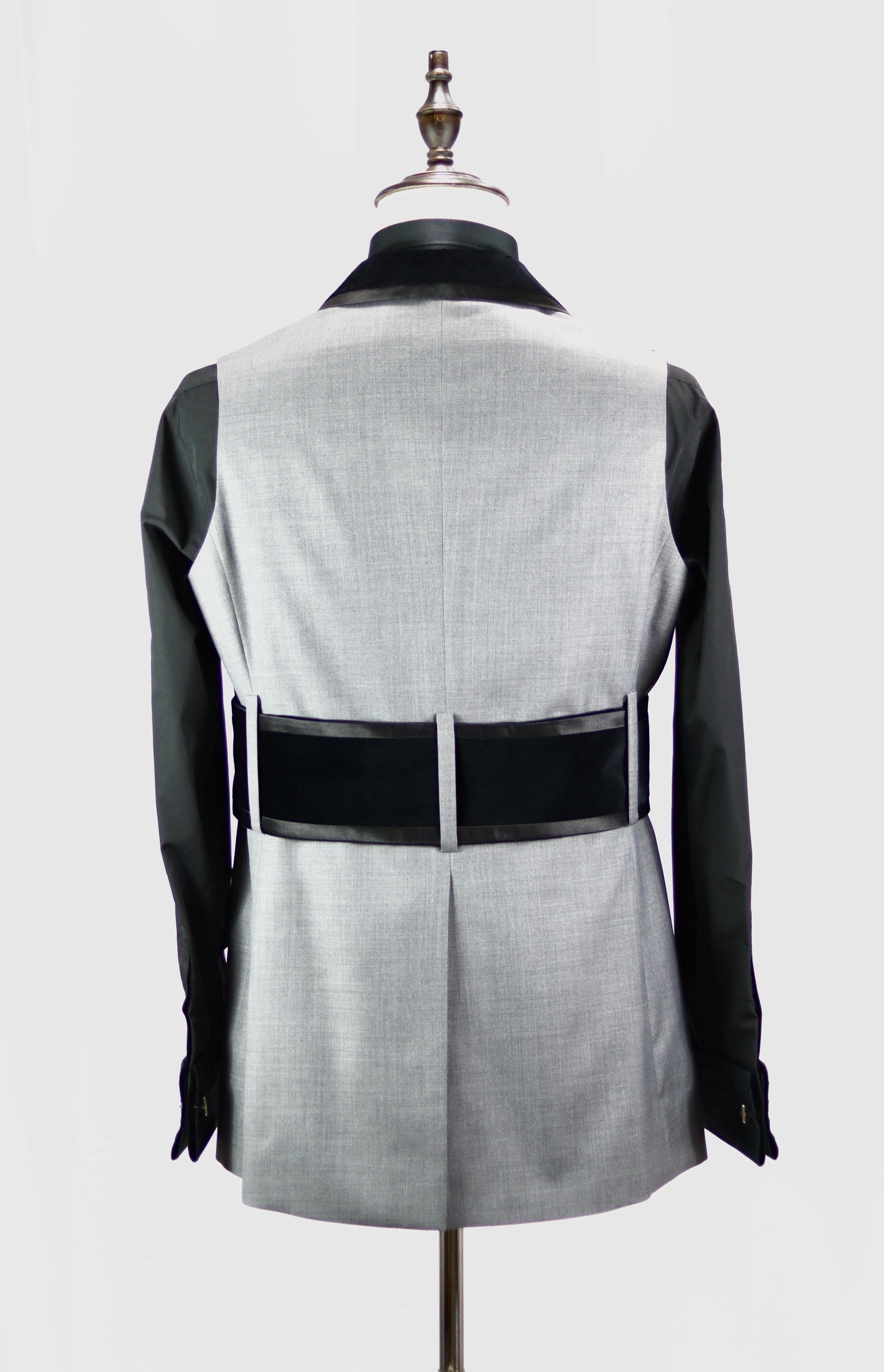 Grey Sleeveless Jacket